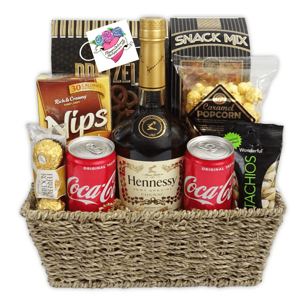 Hennessy Treats Gift Basket