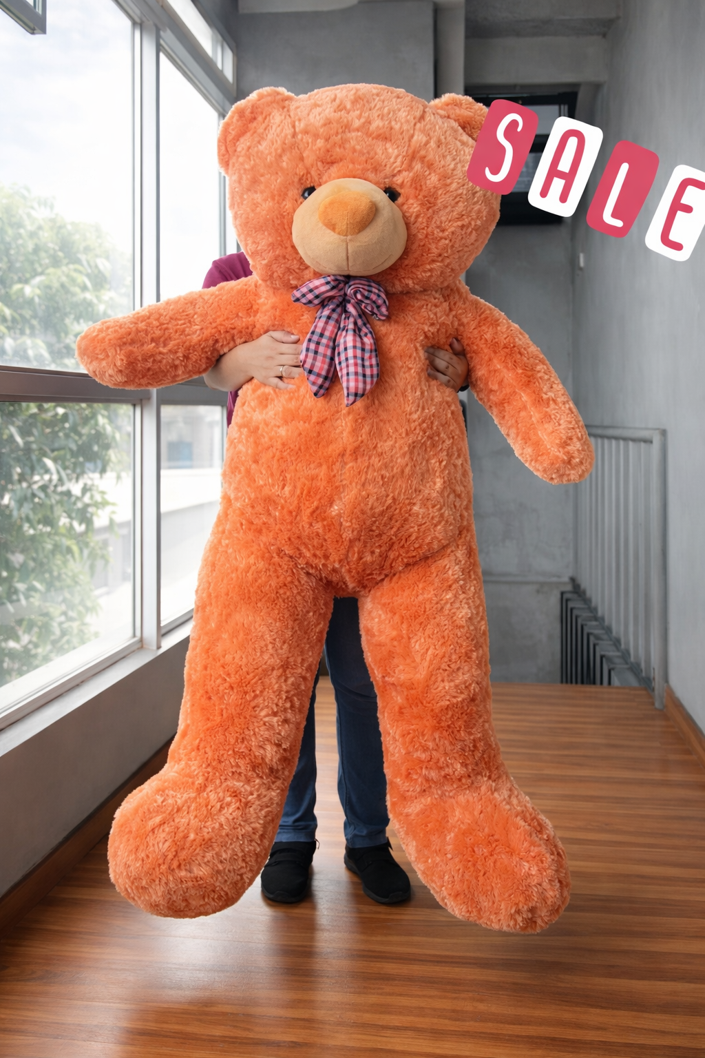 Human Size Brown Teddy Bear